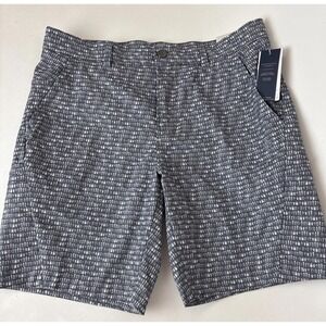 Penguin Shorts Mens 30 Golf Chino Gray Drinks Patterned Walking Pockets New